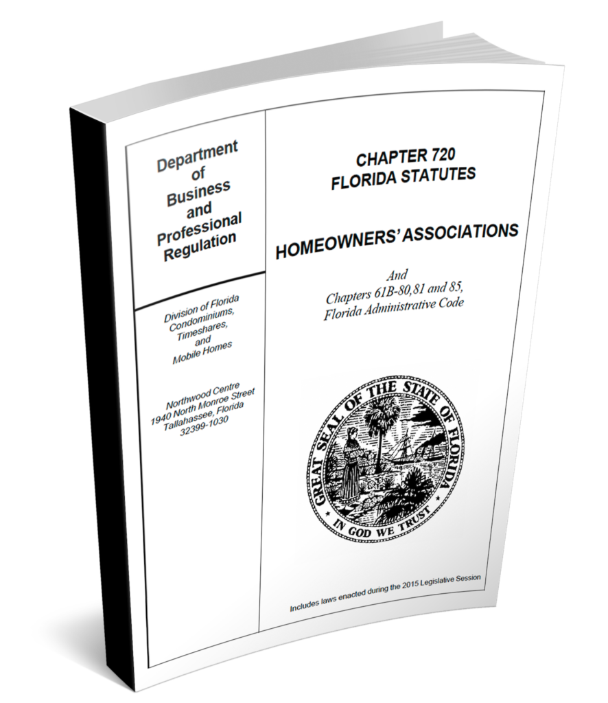 HOA 720 Florida Statute & GG Governing Documents